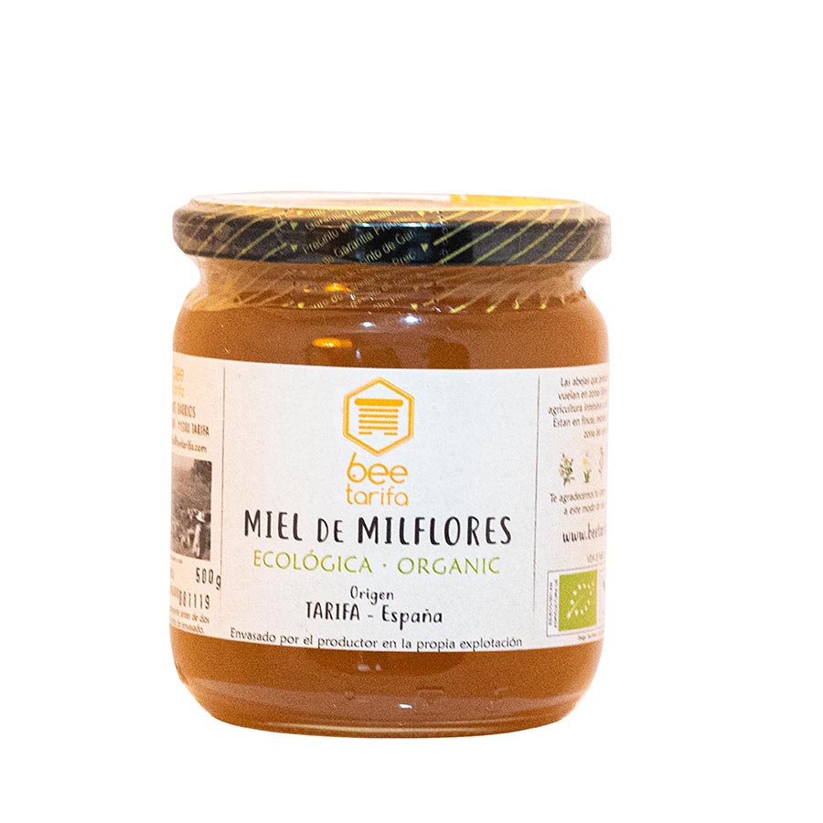 Miel Milflores Bio 500 g Bee Tarifa