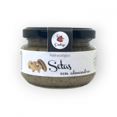 Paté de Setas y Almendras eco Contigo 120 gr