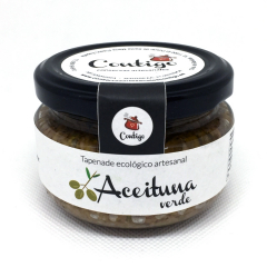 pate aceitunas verde y alcaparrón 120 gr