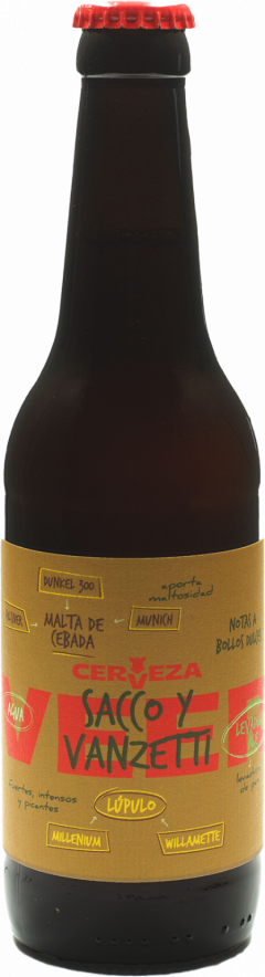 Cerveza Sacco y Vanzetti eco